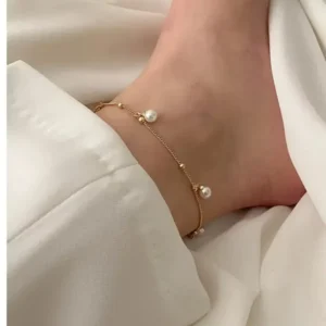Pearl Charm Anklet